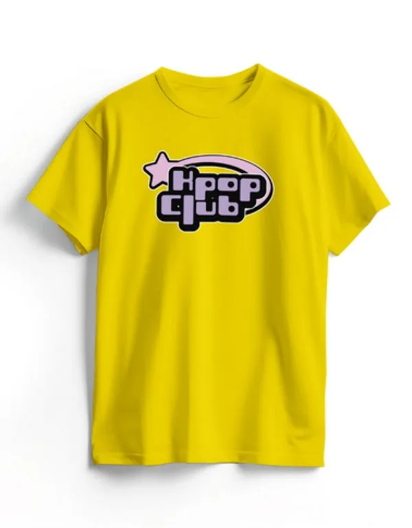 Camiseta Algodão Amarela K-Pop Club P / Amarelo