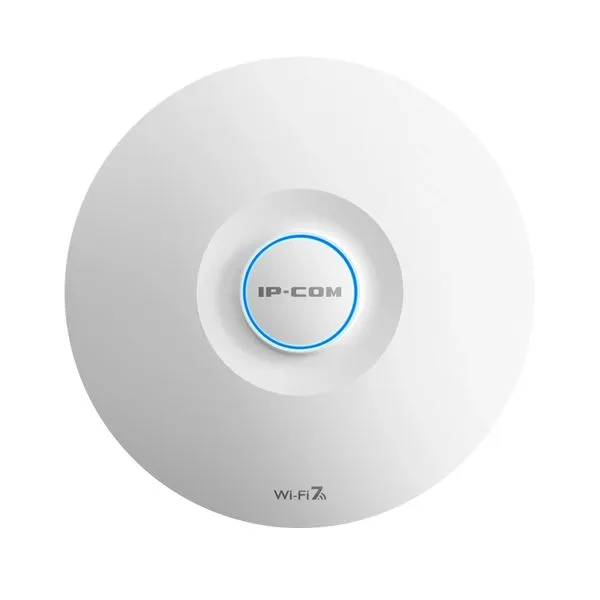 Ponto de Acesso IP-COM Dual Band Wi-Fi 7 BE5010 Branco