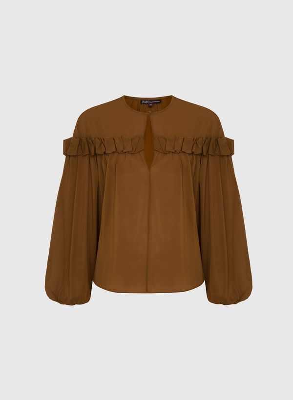 Blusa Okeeffe Toffee Seda Bo.Bô Feminina 36