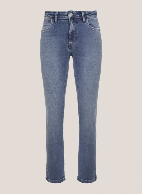 Calça Jeans Slim Fit Memory Dudalina Masculina 48