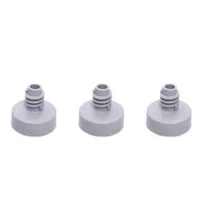 Combo 3 Pés Niveladores para Máquina de Lavar Brastemp - CJ_W10827960_3 CJ_W10827960_3