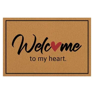 Tapete Capacho Entrada Super Print Wellcome 40x60cm TENSPWEL13ML - Kapazi