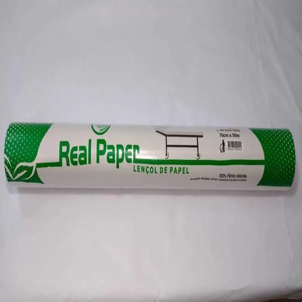 Lençol De Papel Real Paper Medida 70cm X 50m