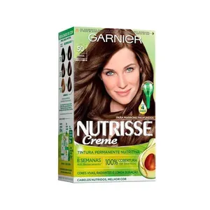 Tintura Nutrissee Kit 50 Castanho Claro TINT NUTRISSE KIT 50