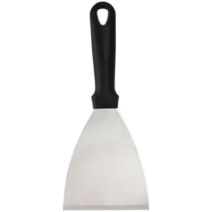 Espátula Para Fritura Black Inox Cabo Plástico 24,5x2x10cm LM2623BLK - honeyhome