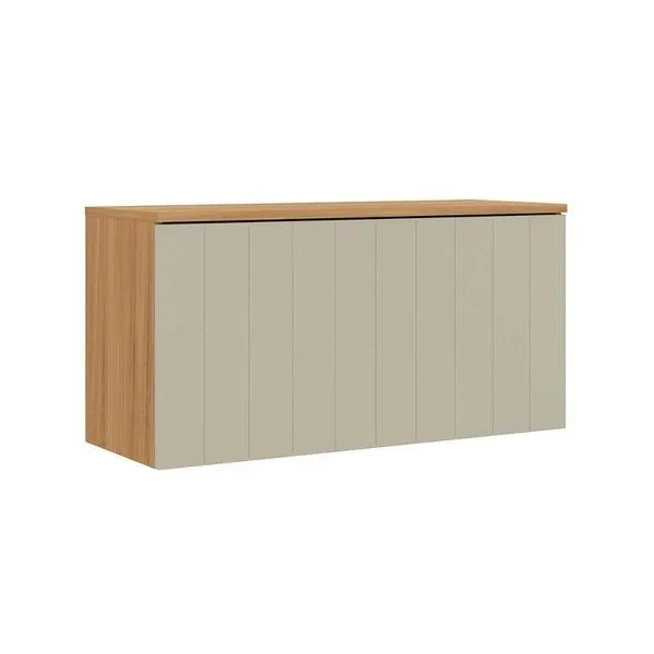 Módulo Cozinha Henn Connect Alma 1 Porta 80cm Cedro/Salvia Carraro