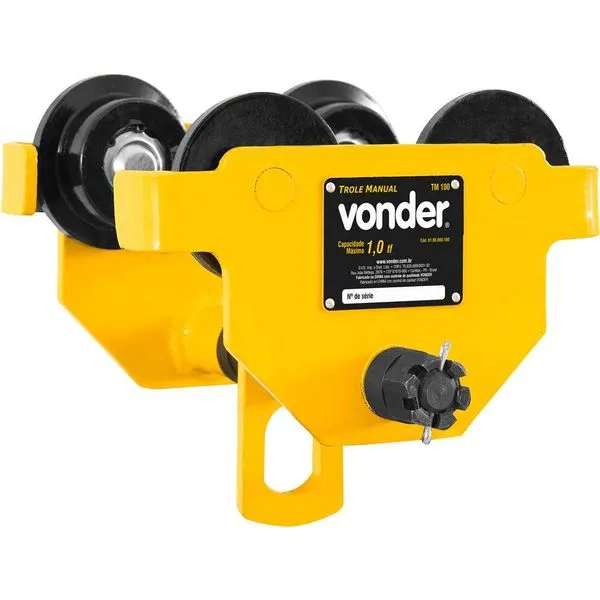 Carro trole Manual 1,0T 64 a 203 mm - Vonder
