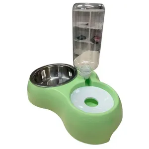 Bebedouro E Comedouro Para Pets Menplast Automático Garrafa (MP)