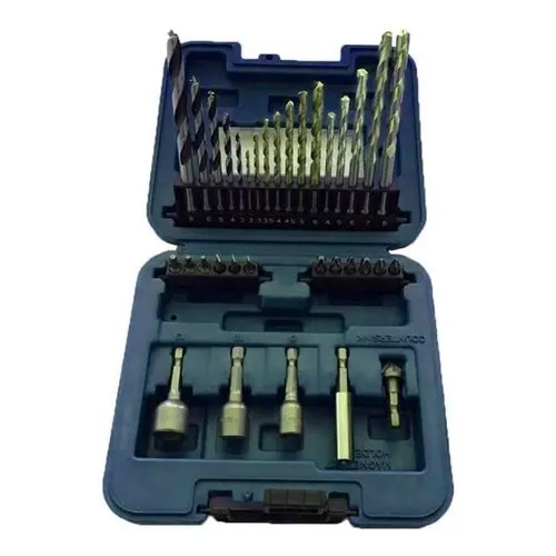 Kit de Brocas e Escareador 34 Peças Makita B-68498