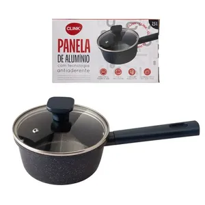 Panela Royal Alumínio Antiaderente E Indução Azul Escuro 20cm 2,5 Litros CK6393 - Clink