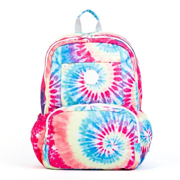 Mochila Feminina Tie Dye Espiral Branca 0229407808001