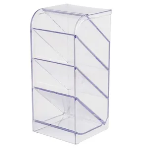 Organizador Diagonal Selado Plástico Transparente 10330018 - Waleu