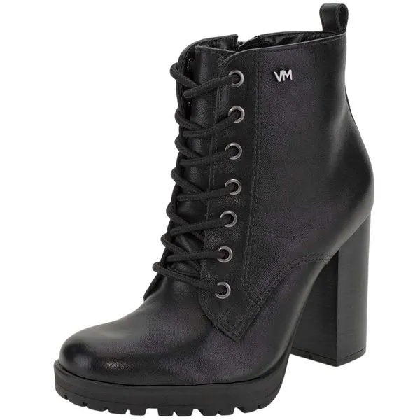 Bota Feminina Coturno Via Marte - 208506 PRETO 36