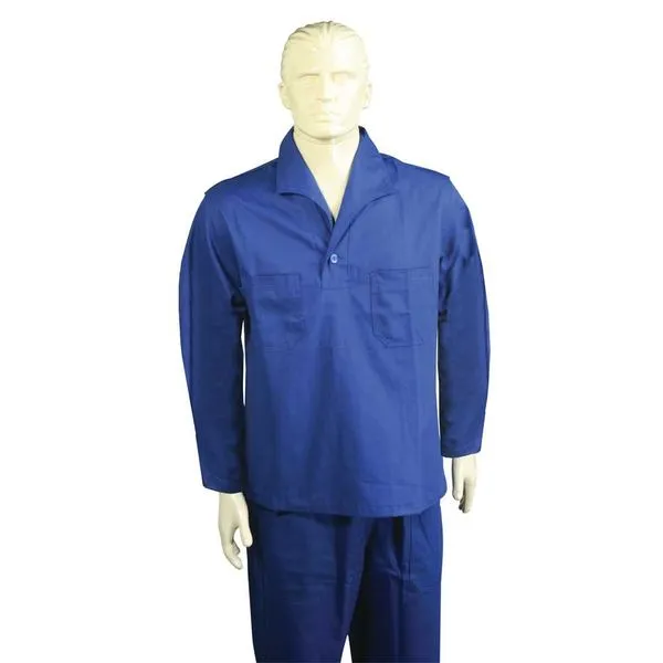 Camisa de Brim Manga Longa Azul - WICO M