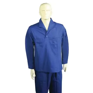 Camisa de Brim Manga Longa Azul - WICO XG