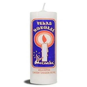 Vela Votiva Branca 200g - 10401