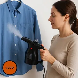 Passadeira a Vapor Startools Vertical 800W Reservatório 200ML para Roupas Delicadas Preta 110V Passadeira A Vapor 110V - Preta