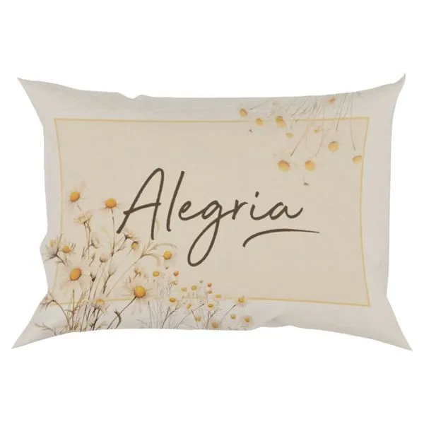 Capa De Almofada NSW Decor 50x29cm Alegria 5292 (MP)