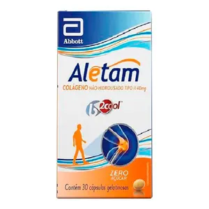 Colágeno Vitamina Aletam 40mg Abbott 30 Cápsulas