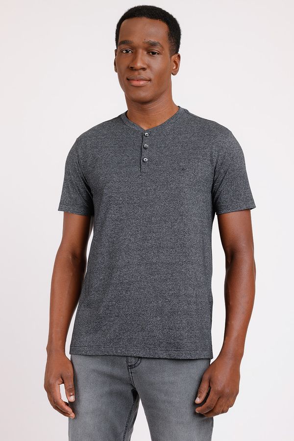 Camiseta Gola Portuguesa Mouline Preto - XXG