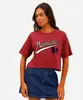 cropped feminino de algodão manhattan vinho M
