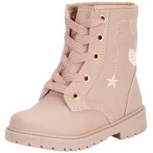 Bota Infantil Feminina Coturno Gracinha 816 ROSA 24