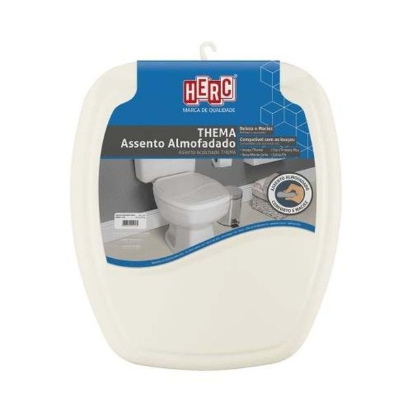 Assento Almofadado Thema Biscuit - Herc 44,5x39,3x4,2cm - Compatível Com Linha Thema