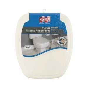 Assento Almofadado Thema Biscuit - Herc 44,5x39,3x4,2cm - Compatível Com Linha Thema