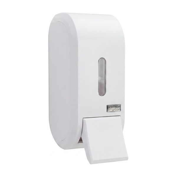 Dispenser para Sabonete Líquido 400ml Urban com Reservatório Premisse Dispenser para Sabonete Líquido 400ml Urban Branco com Reservatório