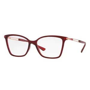 Armação de Óculos de Grau Feminina Jean Monnier Gatinho J83245 Cor Vermelho Translúcido