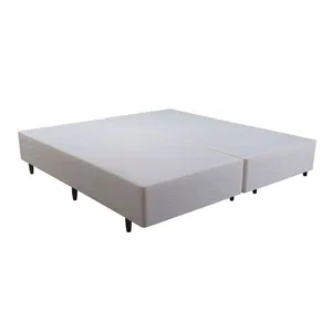 Base Box para Colchão King Size Herval Sense 39x96x203 cm Bege