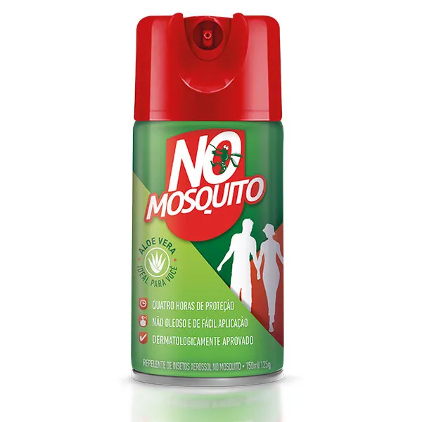 Repelente No Mosquito Aerossol 150ml REPELENTE NO MOSQUITO 150ML AERO