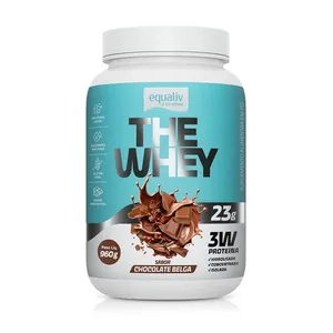 The Whey Equaliv Sabor Chocolate Belga 960g