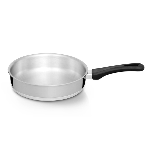 Frigideira Criativa Nigro 2L 22cm Alumínio Polido Cabo Braquelite