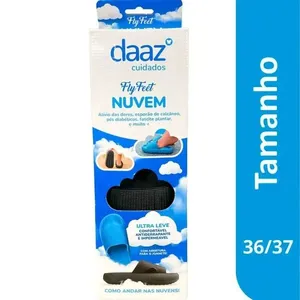 Sandália Nuvem Ortopédica Daaz Preto 36/37