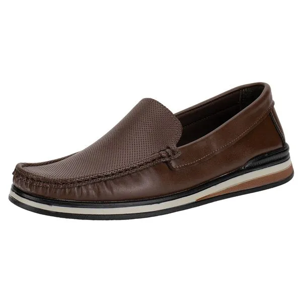 Mocassim Masculino Supremo OM15 CAFÉ 39