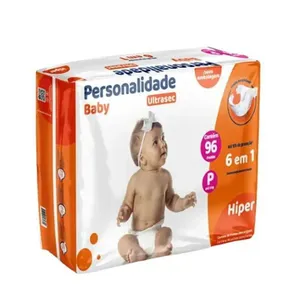 Fralda Personalidade Ultra Sec Hiper P 96 Unidades FR PERSONALIDADE ULT