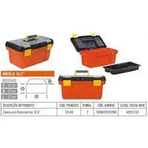 Caixa para ferramentas 16,5" Multihub C