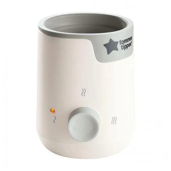 Aquecedor de Mamadeira Tommee Tippee Easiwarm, Branco, Aquece Leite Materno ou Fórmula para Temperatura Corporal em 4 Minutos