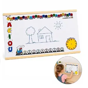 Lousa Quadro Branco Infantil Educativa Mini Alfabeto Numeral Vogais Pedagógica 28x15cm Lousa Quadro Branco Infantil Educativa Alfabeto Numeral 28x15cm