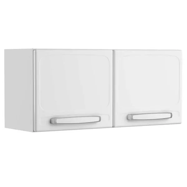 Armário Aéreo 2 Portas Bertolini Evidence Branco 7004670 Armário Aéreo Bertolini Evidence 2 Portas Branco 7004670