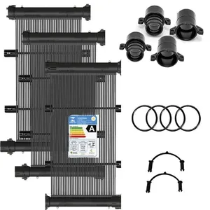 Conjunto de Placas TekSol-30 Aquecimento Solar de Piscinas Até 15000L Portátil KS Aquecedores Placas TekSol-30 Aquecimento Solar Piscinas Até 15000L Portátil KS Aquecedores