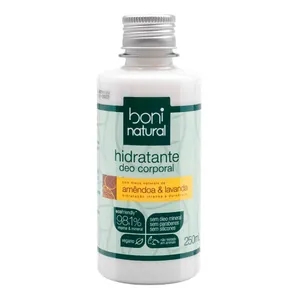 Hidratante Corporal Boni Natural Amêndoa e Lavanda 250ml