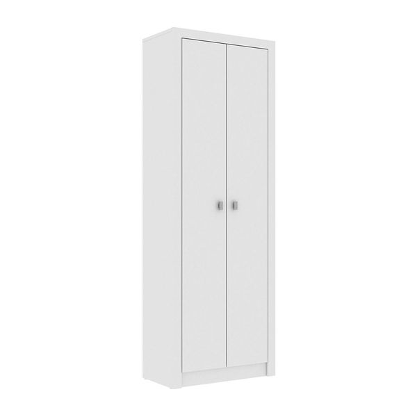 Armário Estante Alto para Escritório Home Office ME4105 MDP Branco G69 - Gran Belo