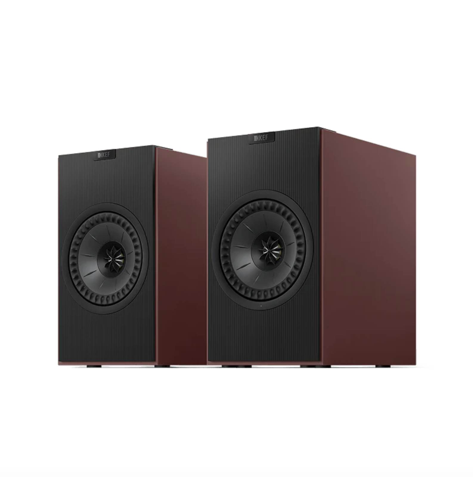 KEF Coda W Alto-falantes HiFi sem fio ( Vintage Burgundy )
