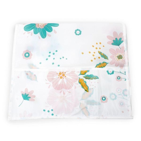 Capa Protetora Para Microondas Forno Eletrico Eletrodomesticos 85x35cm Estampa Flor Rosa