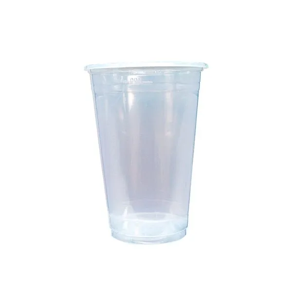 Copo Plástico Descartável Biodegradável Crystal Neon Natural 300ml 25 Unidades 3654 - Trik Trik
