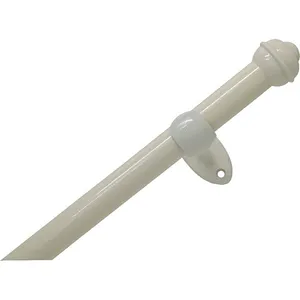 Kit para Varão 2mx19mm com Suporte de Madeira Bella Arte Palha