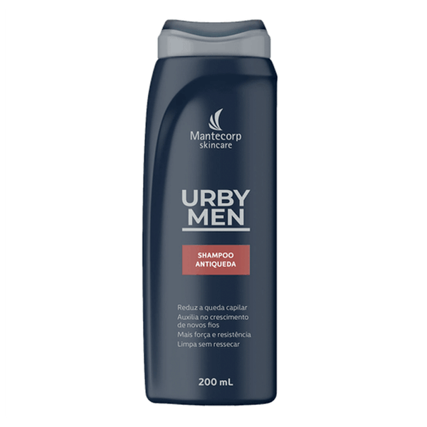 Shampoo Antiqueda Mantecorp Urby Men Frasco 200ml