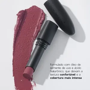 Batom Océane Rosa Escuro Semi-Matte Vegano 3.2g